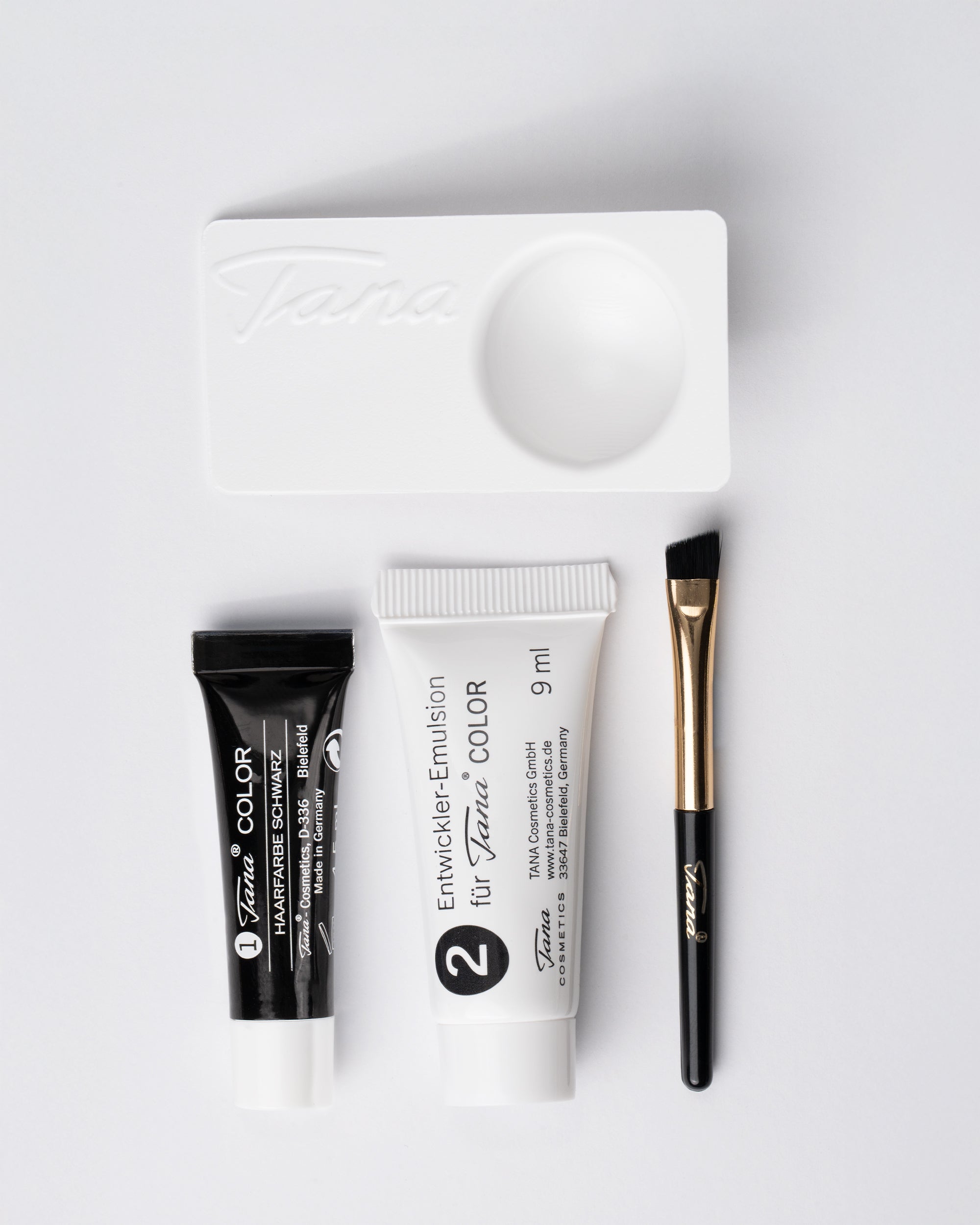 Augenbrauen- & Wimpernfarbe in Schwarz – Tana Color