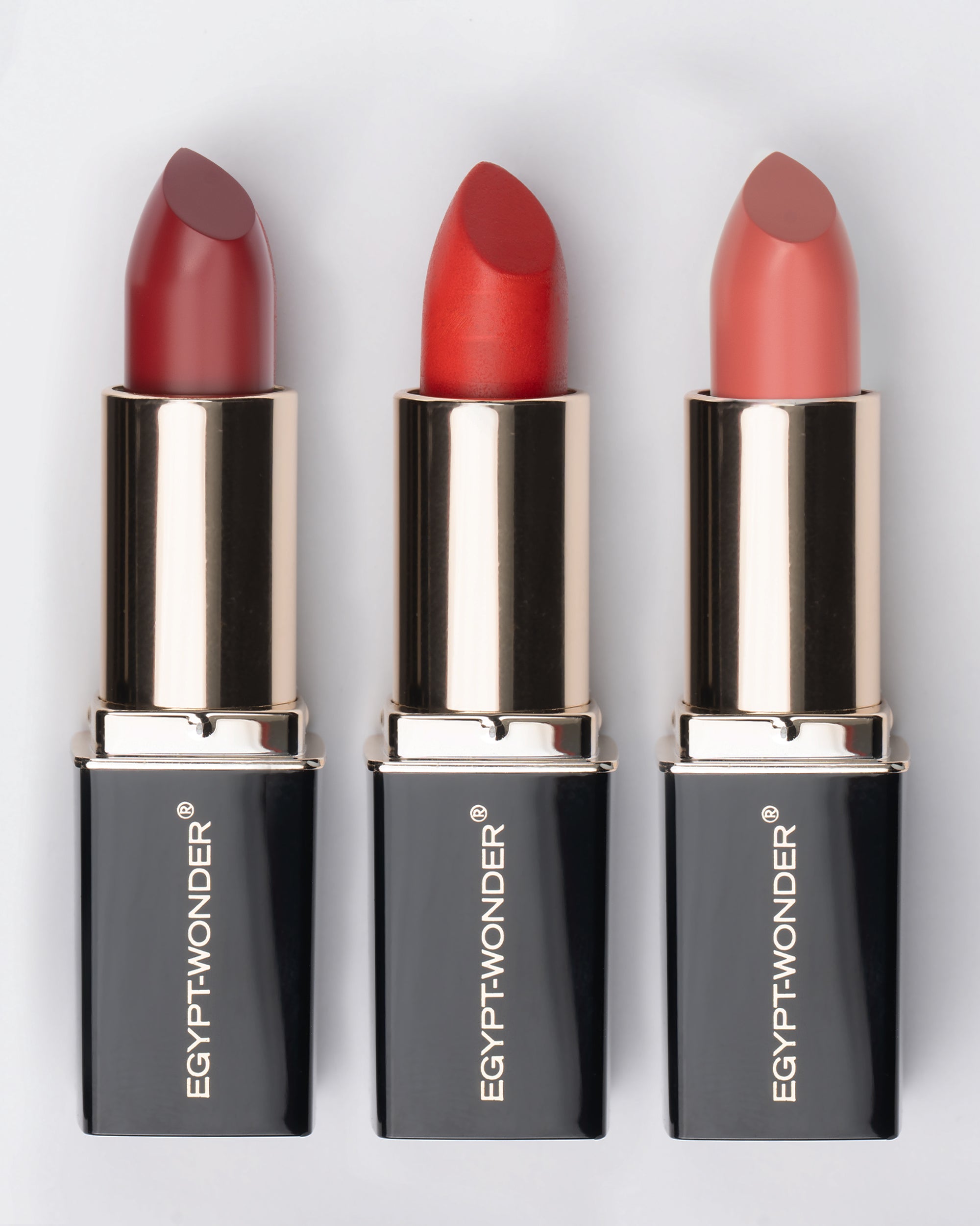 EGYPT-WONDER Lippenstift Set – vielseitige Farben für jeden Anlass